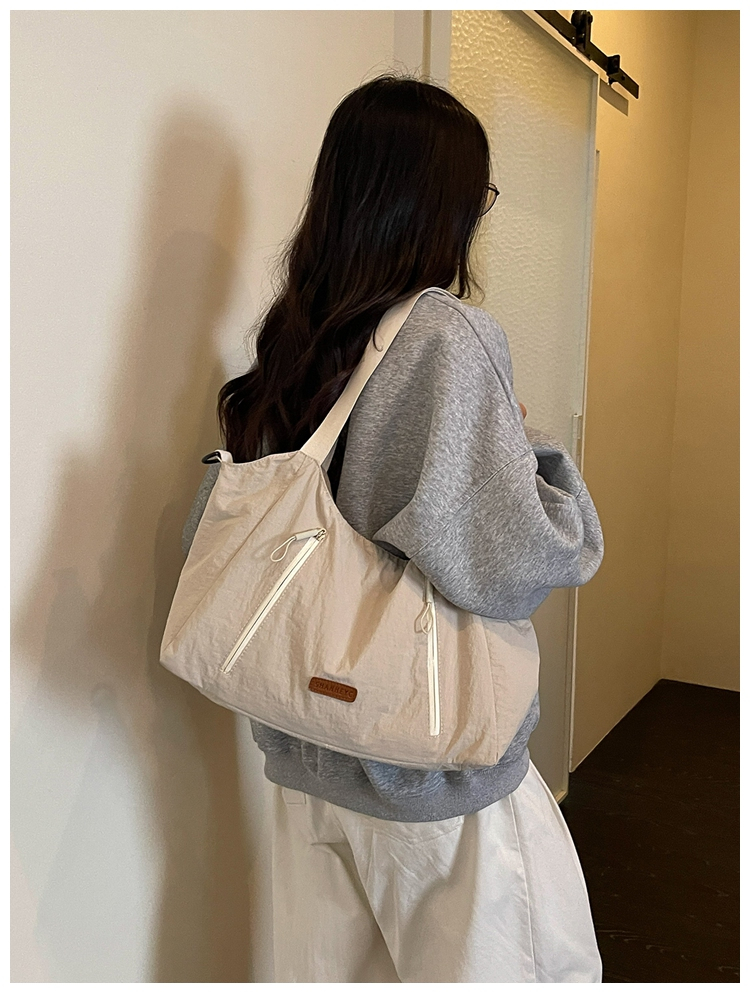 Casual Large Capacity Cloth Tote Crossbody Bag detail 43