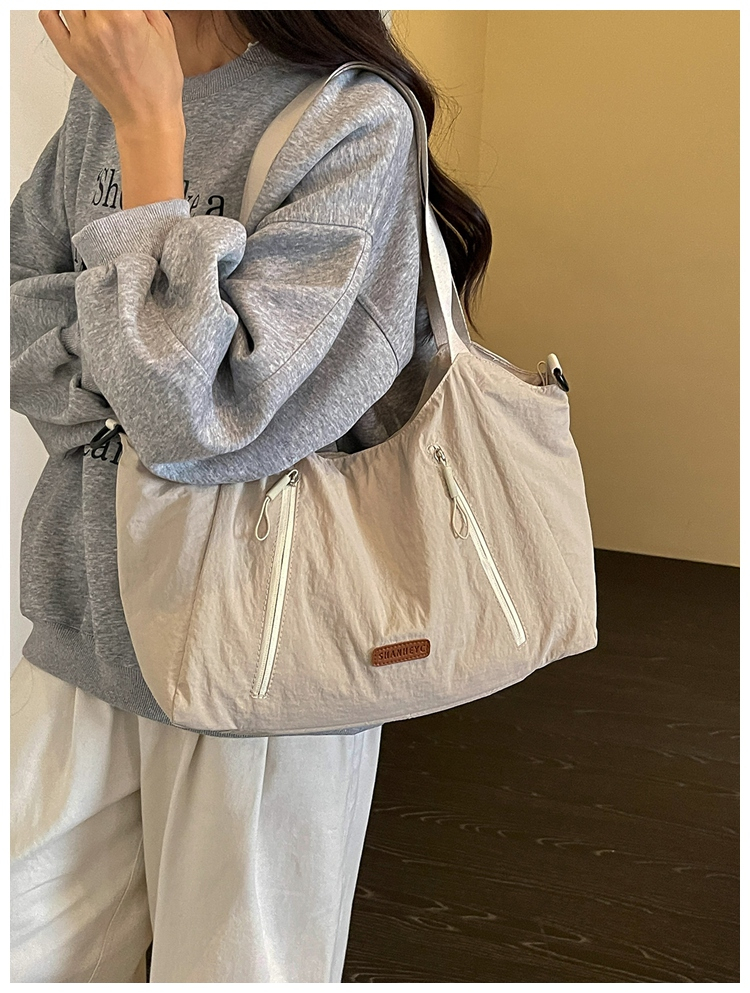Casual Large Capacity Cloth Tote Crossbody Bag detail 44