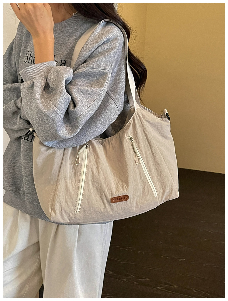 Casual Large Capacity Cloth Tote Crossbody Bag detail 45
