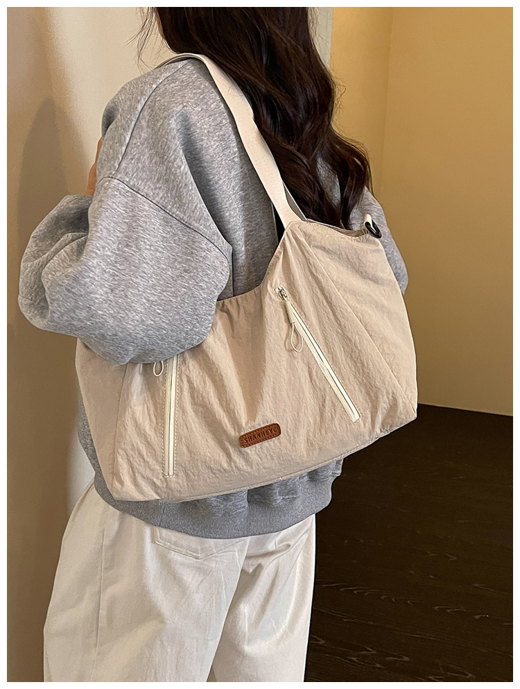 Casual Large Capacity Cloth Tote Crossbody Bag detail 46