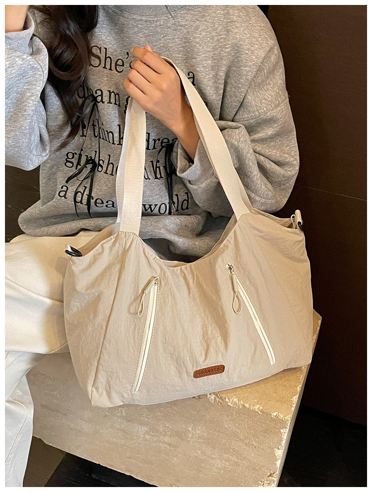 Casual Large Capacity Cloth Tote Crossbody Bag detail 53