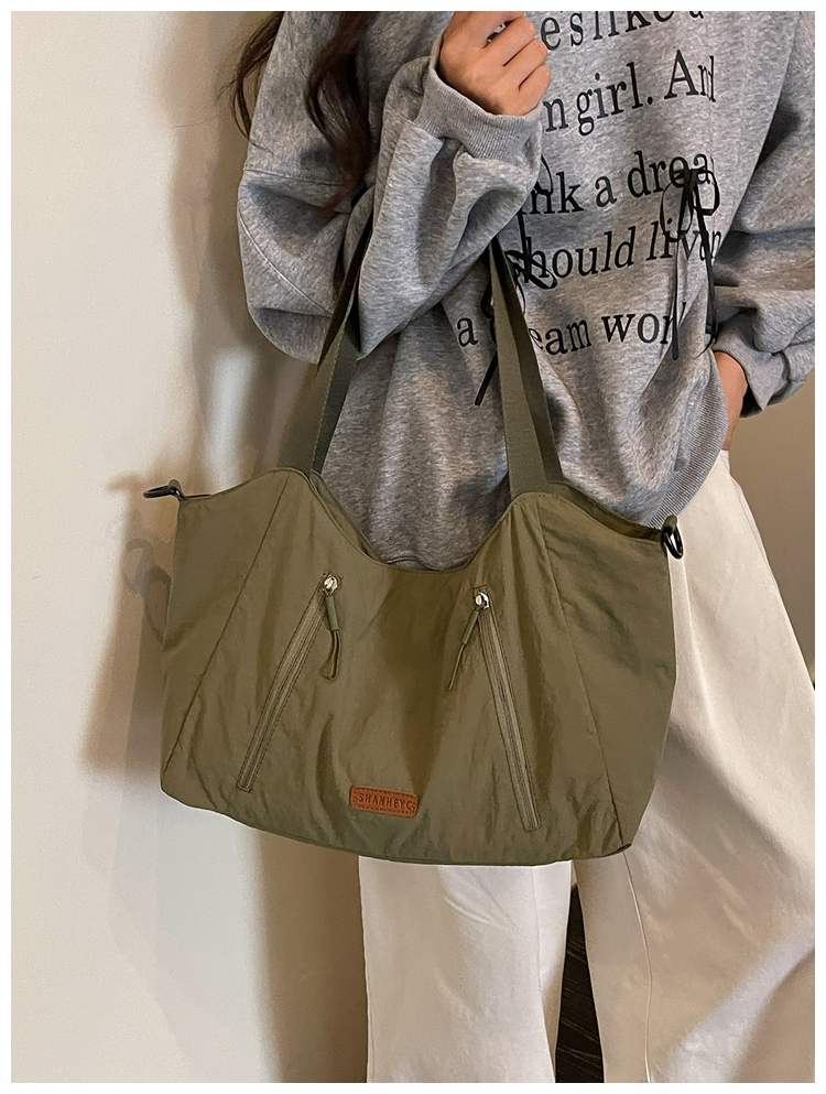 Casual Large Capacity Cloth Tote Crossbody Bag detail 59