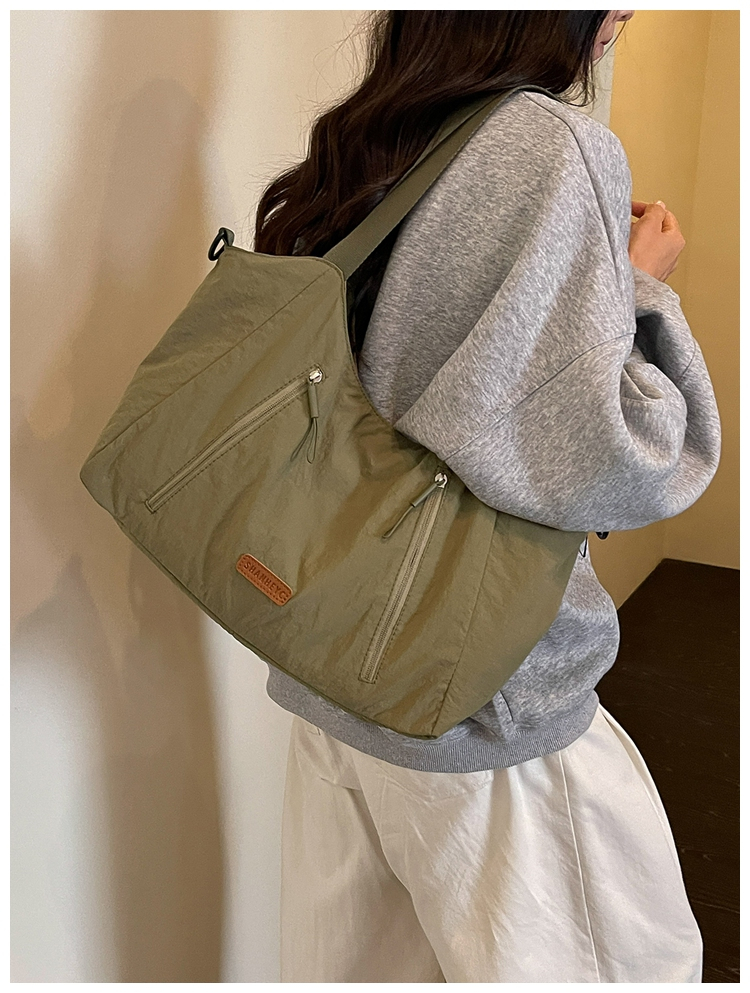 Casual Large Capacity Cloth Tote Crossbody Bag detail 62