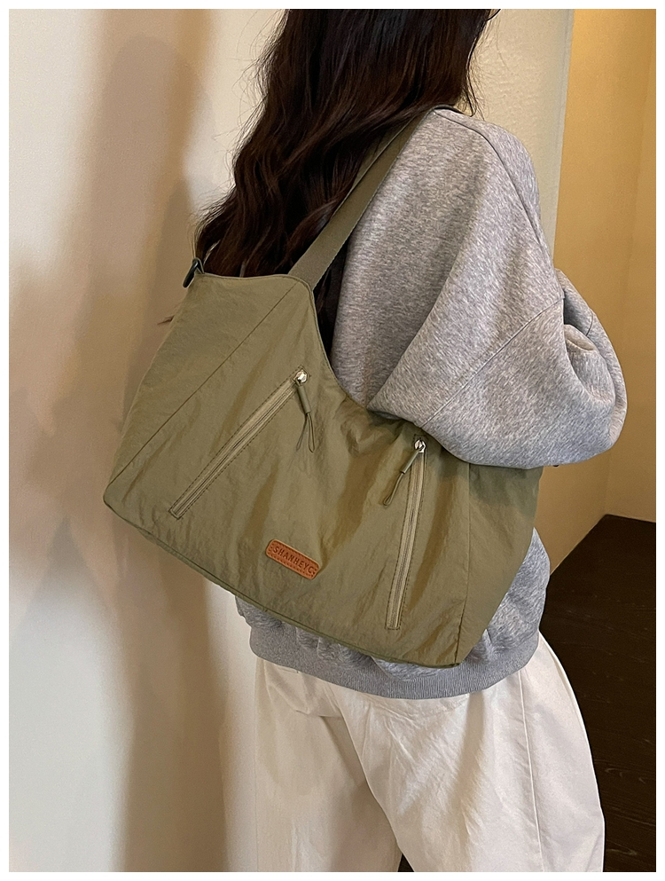 Casual Large Capacity Cloth Tote Crossbody Bag detail 64