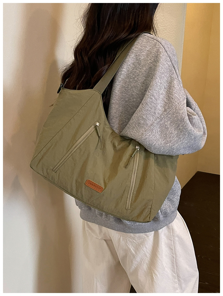 Casual Large Capacity Cloth Tote Crossbody Bag detail 65