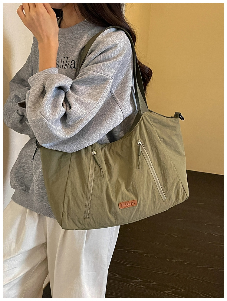 Casual Large Capacity Cloth Tote Crossbody Bag detail 67