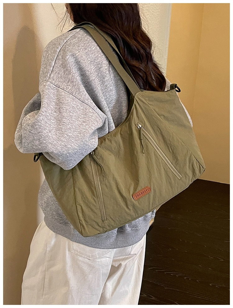Casual Large Capacity Cloth Tote Crossbody Bag detail 68