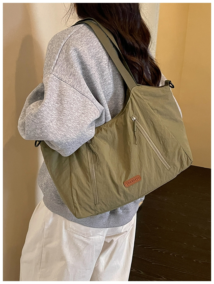 Casual Large Capacity Cloth Tote Crossbody Bag detail 69