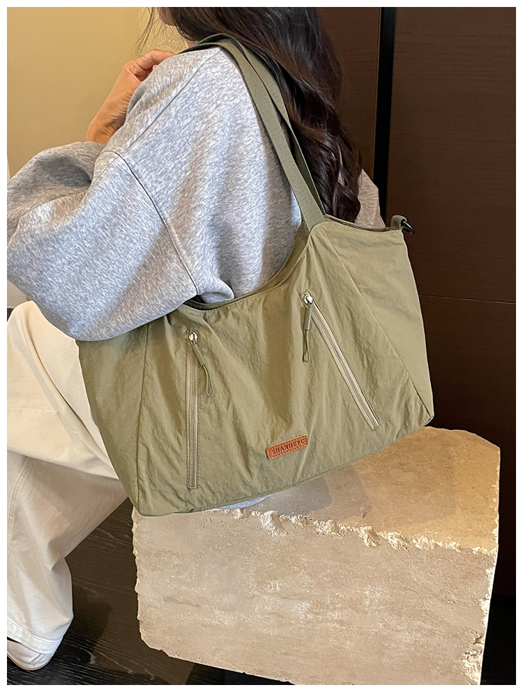 Casual Large Capacity Cloth Tote Crossbody Bag detail 70