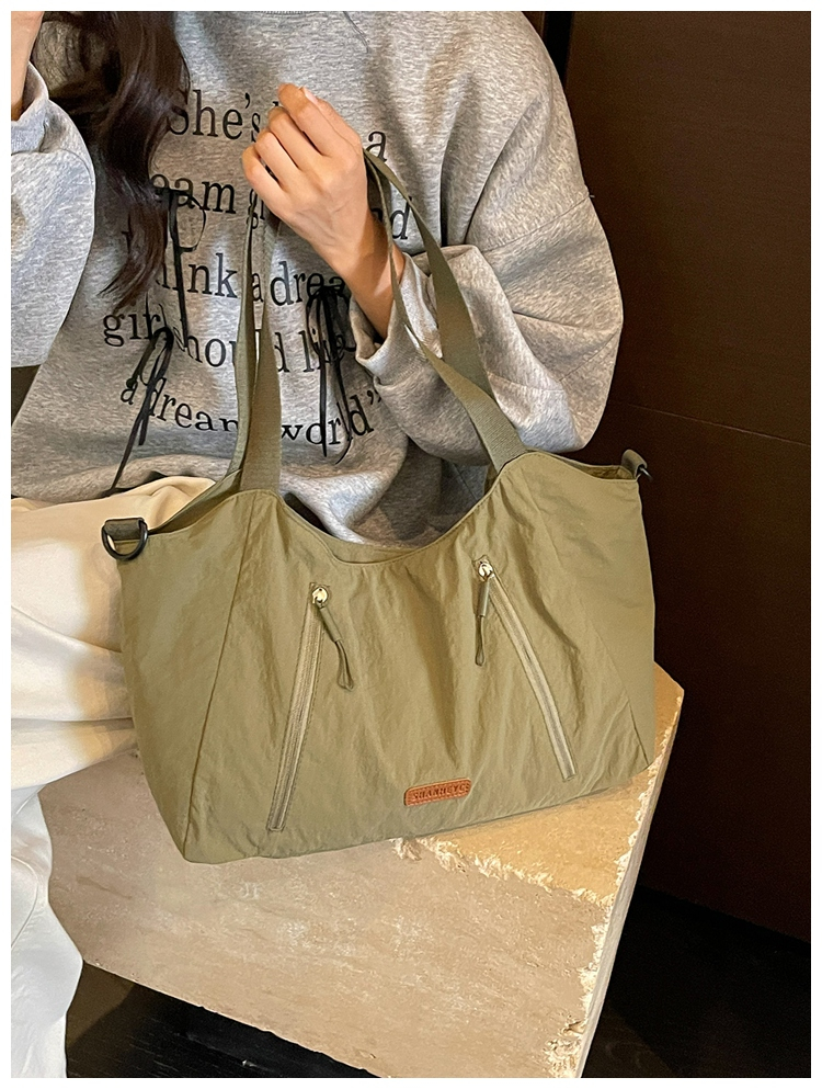 Casual Large Capacity Cloth Tote Crossbody Bag detail 74