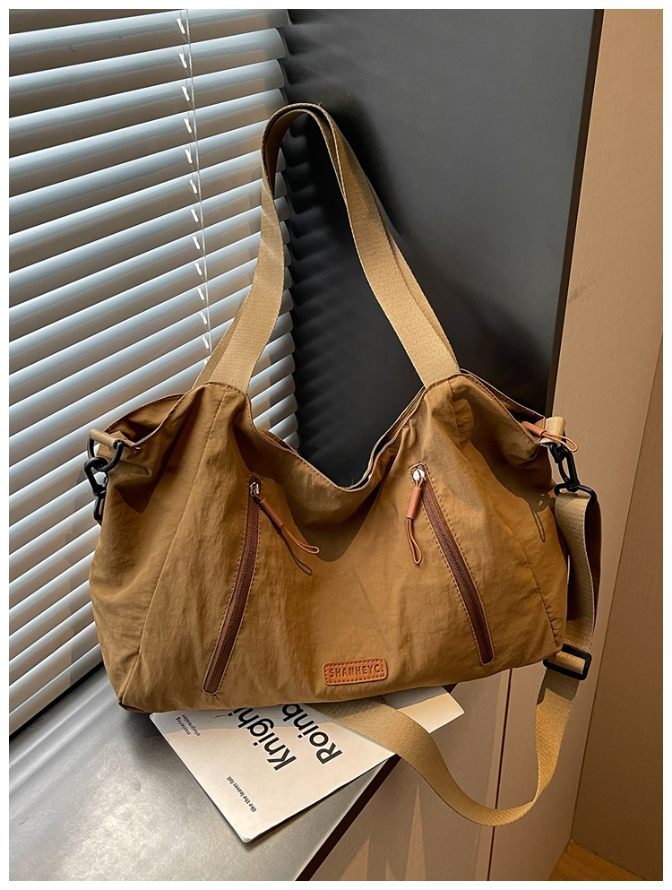 Casual Large Capacity Cloth Tote Crossbody Bag detail 89