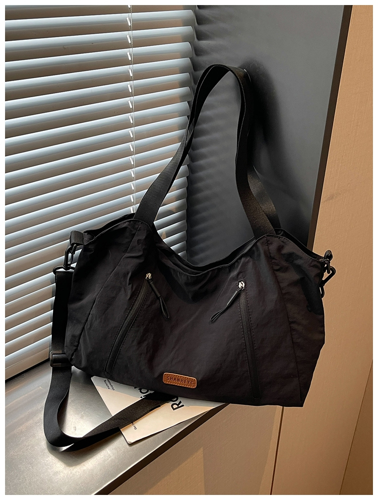 Casual Large Capacity Cloth Tote Crossbody Bag detail 90