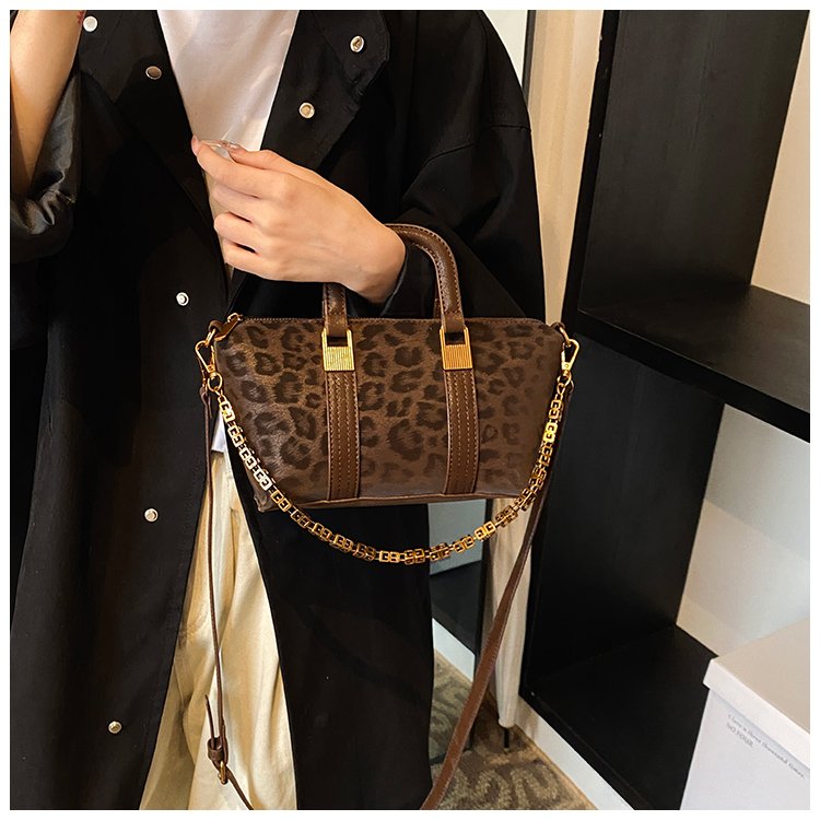 Women's PU Leather Letter Print Satchel Shoulder Bag detail 22