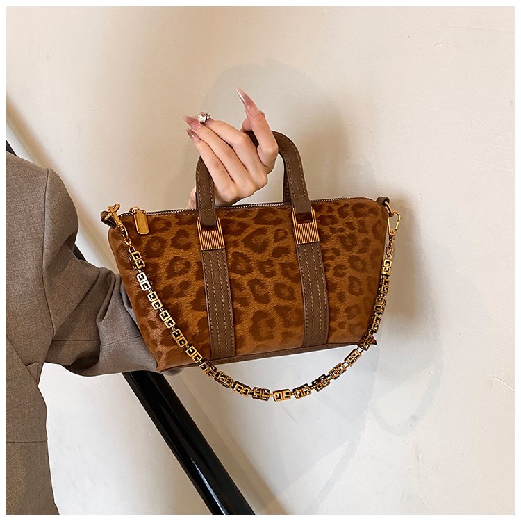 Women's PU Leather Letter Print Satchel Shoulder Bag detail 30