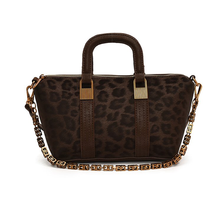 Women's PU Leather Letter Print Satchel Shoulder Bag view 3