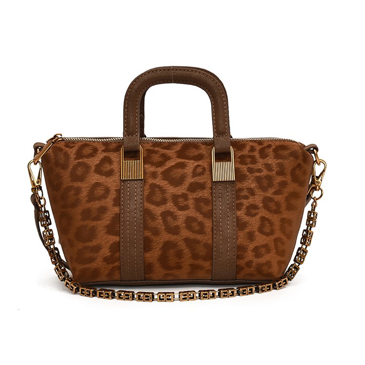 Women's PU Leather Letter Print Satchel Shoulder Bag view 1