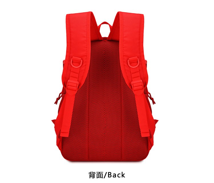 Lightweight Letter Print Outdoor Backpack – Breathable Unisex Daypack detail 24
