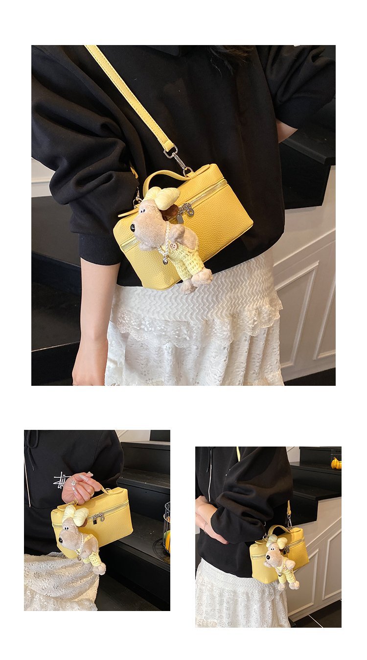 Women's PU Leather Mini Bow Top Handle Shoulder Bag detail 9