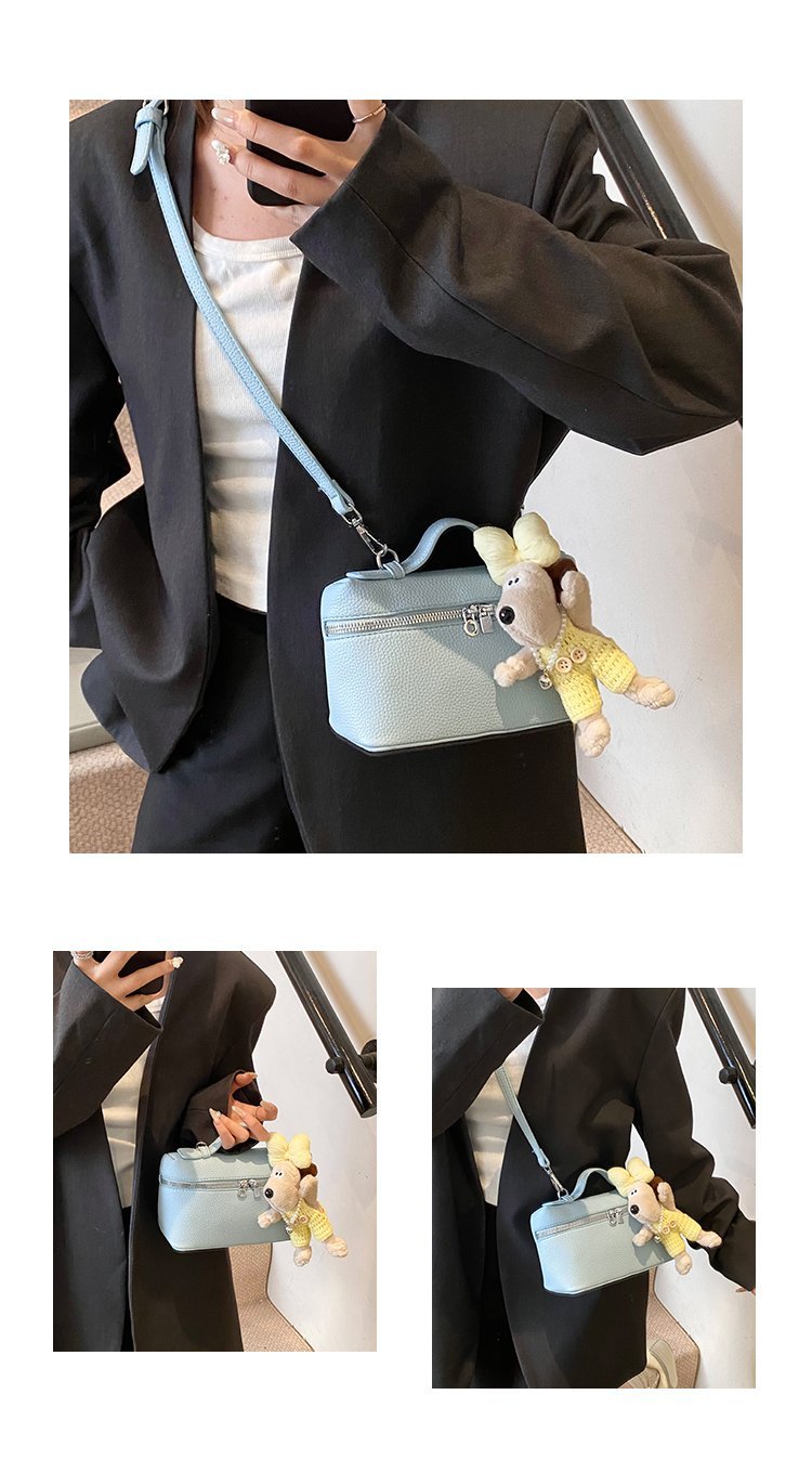 Women's PU Leather Mini Bow Top Handle Shoulder Bag detail 10