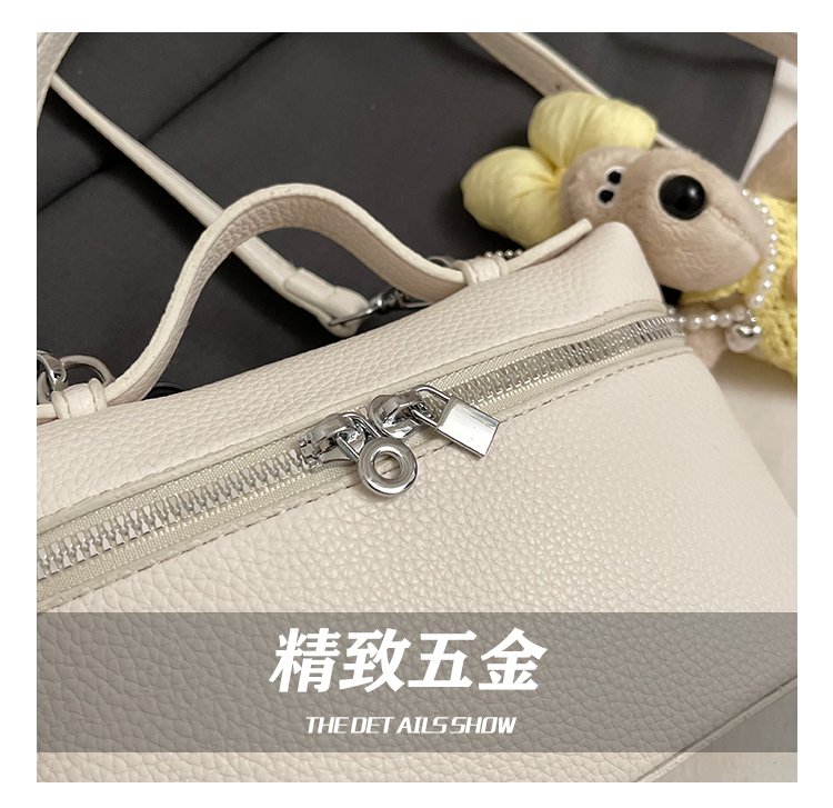 Women's PU Leather Mini Bow Top Handle Shoulder Bag detail 12