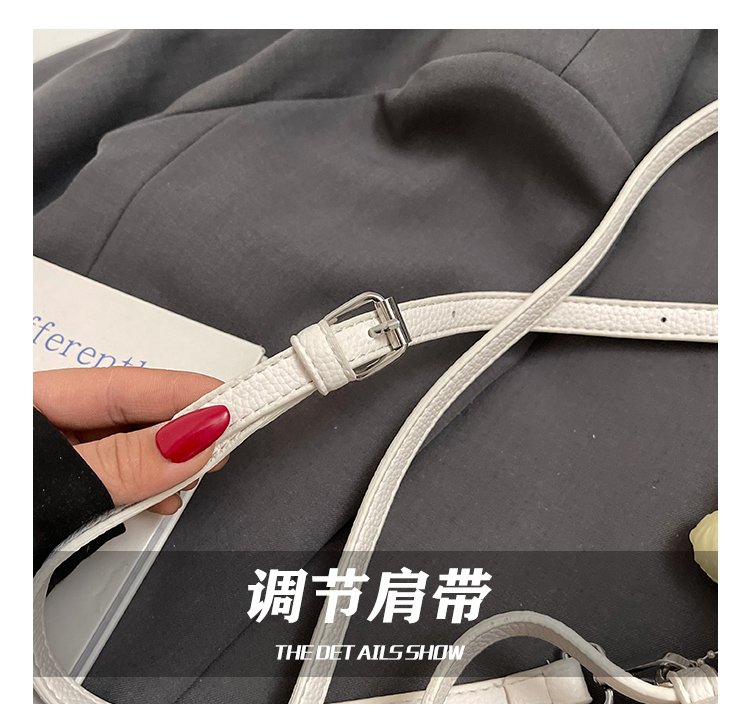 Women's PU Leather Mini Bow Top Handle Shoulder Bag detail 16