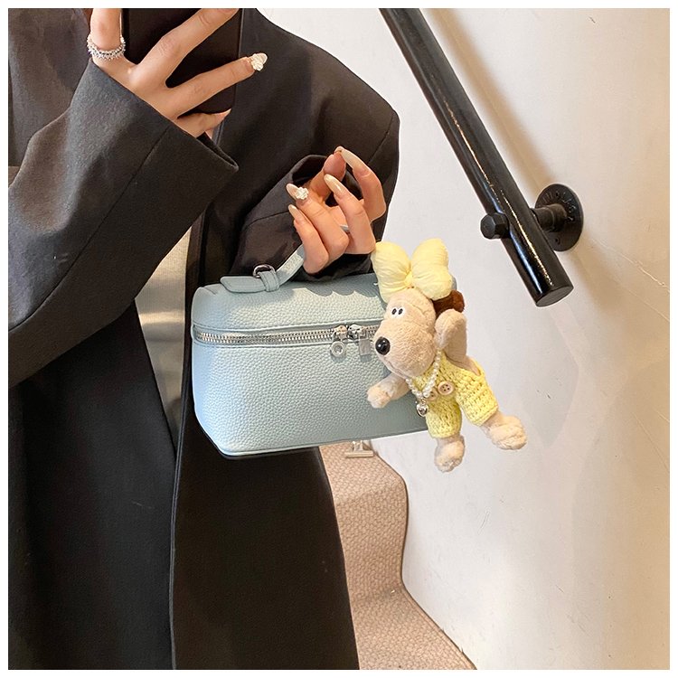 Women's PU Leather Mini Bow Top Handle Shoulder Bag detail 25