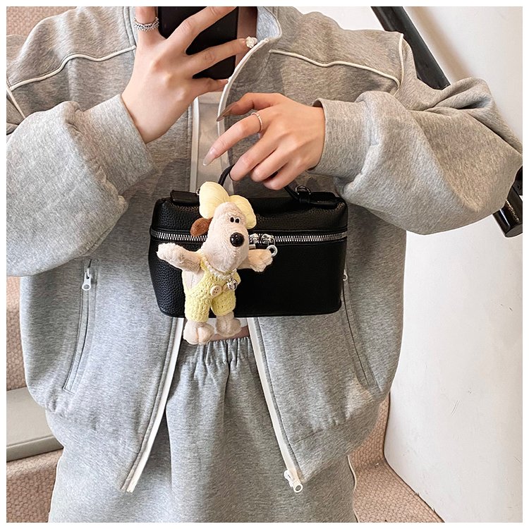 Women's PU Leather Mini Bow Top Handle Shoulder Bag detail 30