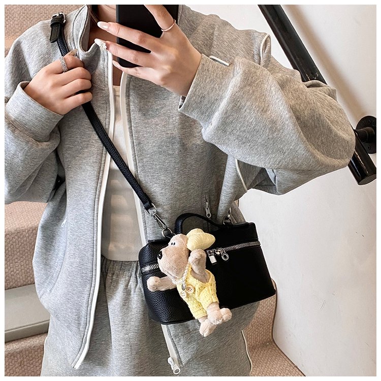 Women's PU Leather Mini Bow Top Handle Shoulder Bag detail 32