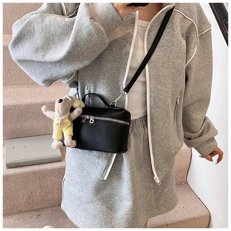 Women's PU Leather Mini Bow Top Handle Shoulder Bag detail 34