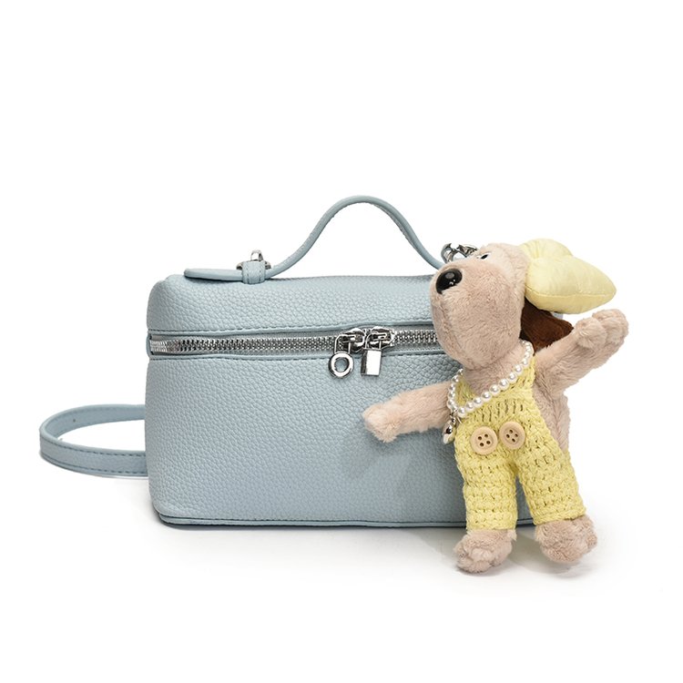 Women's PU Leather Mini Bow Top Handle Shoulder Bag view 6