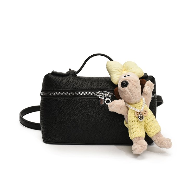 Women's PU Leather Mini Bow Top Handle Shoulder Bag view 8