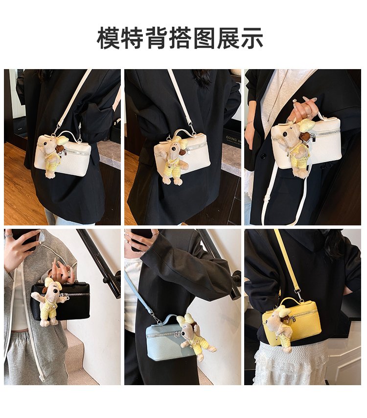 Women's PU Leather Mini Bow Top Handle Shoulder Bag detail 5