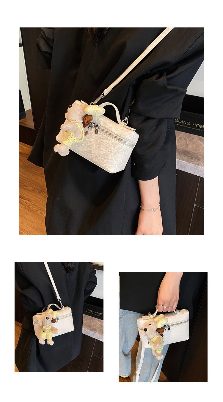 Women's PU Leather Mini Bow Top Handle Shoulder Bag detail 6