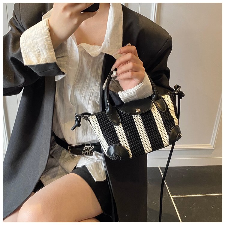 Women's PU Leather Mini Top Handle Bucket Bag detail 15