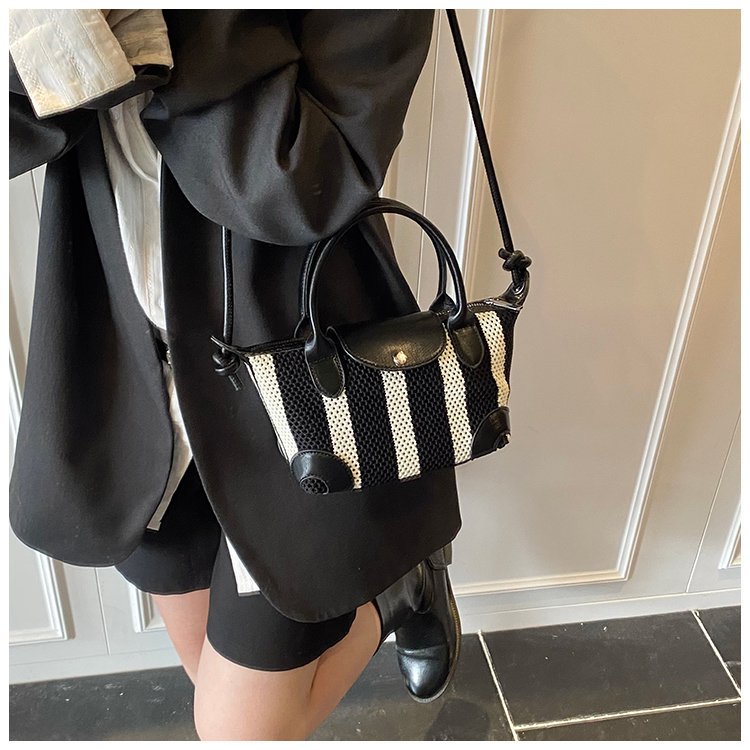 Women's PU Leather Mini Top Handle Bucket Bag detail 17