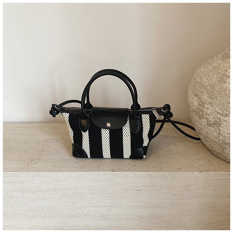 Women's PU Leather Mini Top Handle Bucket Bag detail 1