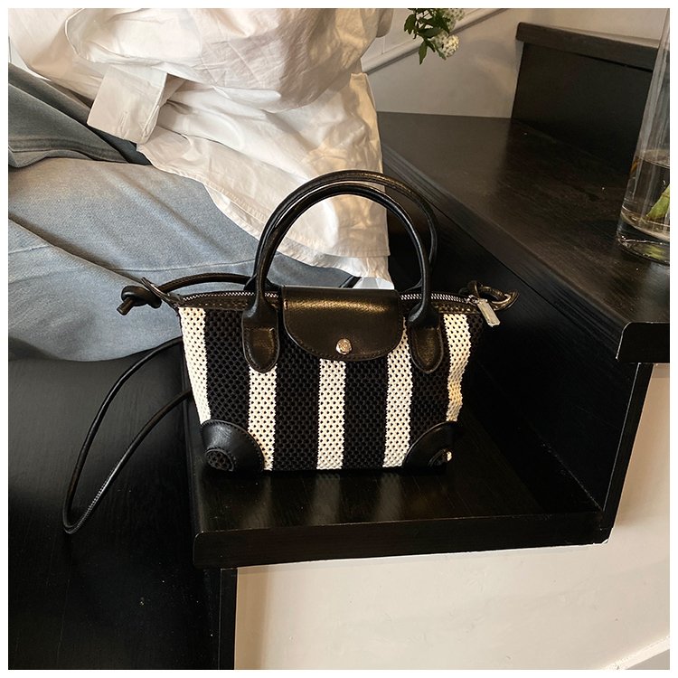 Women's PU Leather Mini Top Handle Bucket Bag detail 25