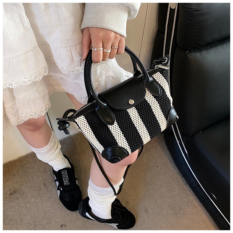 Women's PU Leather Mini Top Handle Bucket Bag detail 33