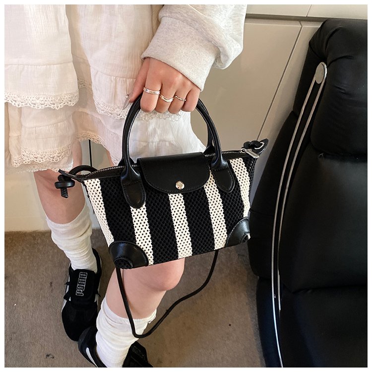 Women's PU Leather Mini Top Handle Bucket Bag detail 34