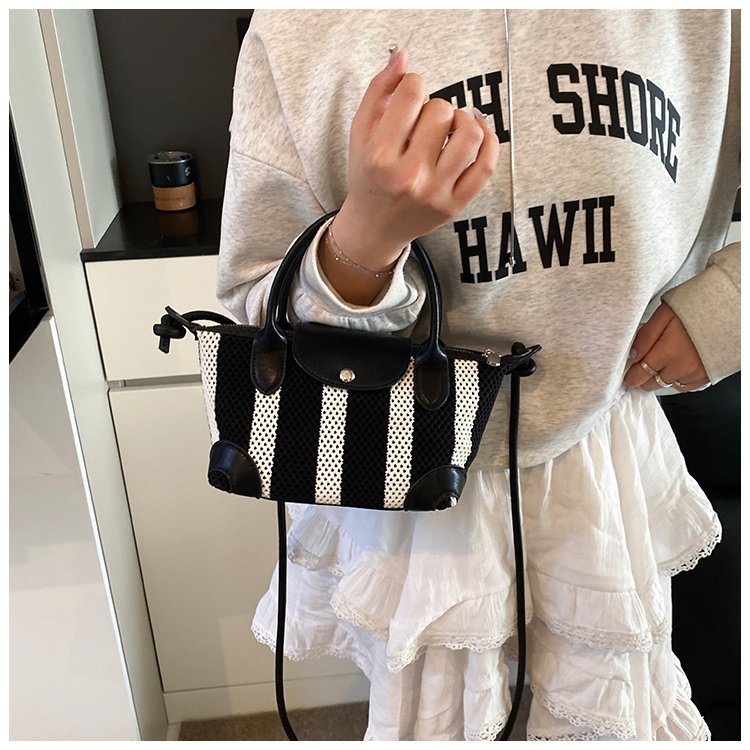 Women's PU Leather Mini Top Handle Bucket Bag detail 37