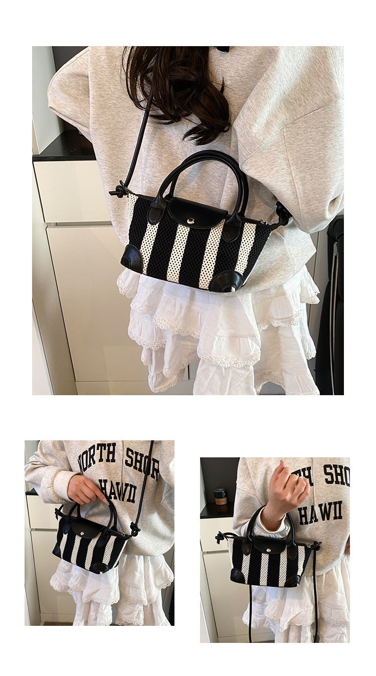 Women's PU Leather Mini Top Handle Bucket Bag detail 4
