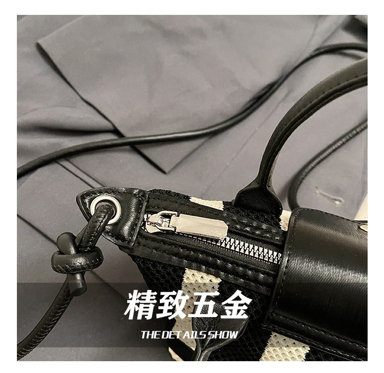 Women's PU Leather Mini Top Handle Bucket Bag detail 7