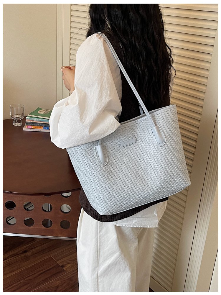 Women's PU Leather Minimal Tote Bag detail 33