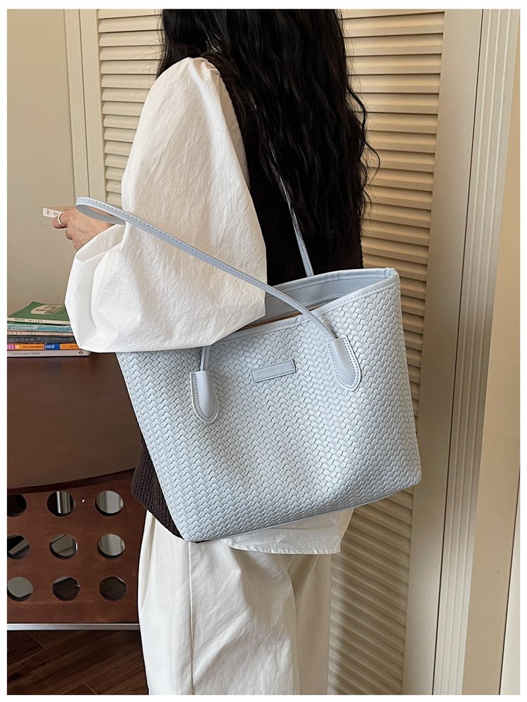 Women's PU Leather Minimal Tote Bag detail 35