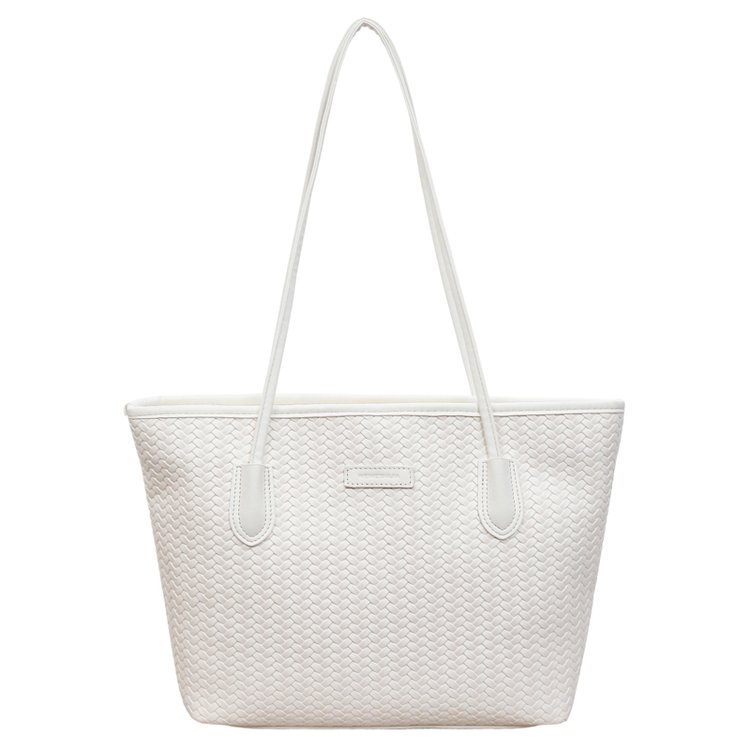 Women's PU Leather Minimal Tote Bag view 3