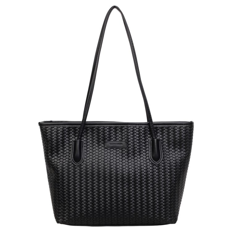 Women's PU Leather Minimal Tote Bag view 4