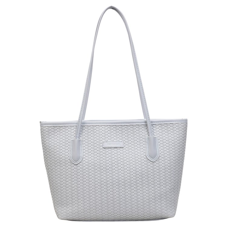 Women's PU Leather Minimal Tote Bag view 5
