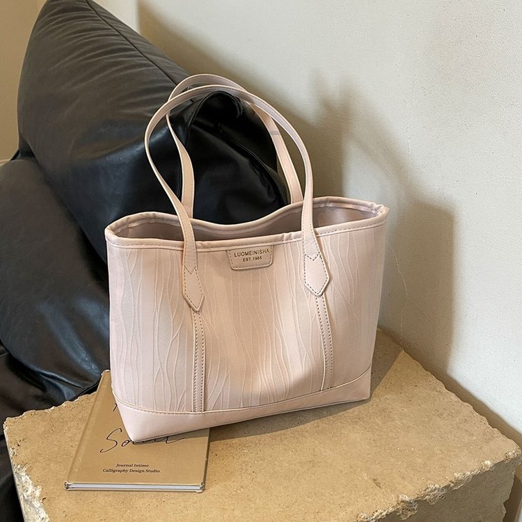 Women's PU Leather Minimal Tote Bag view 2