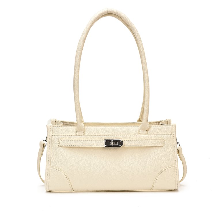 Women's PU Leather Minimal Zip Shoulder Bag view 3