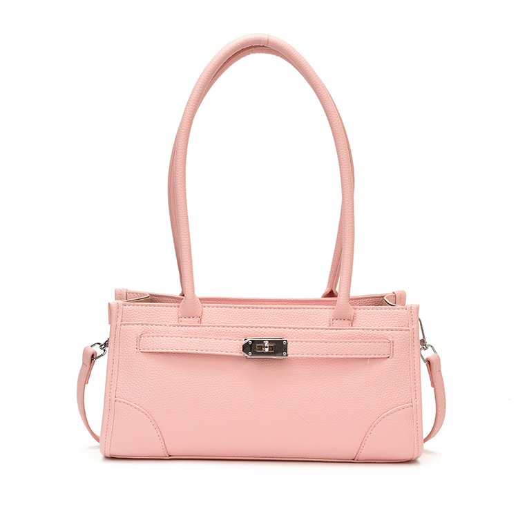Women's PU Leather Minimal Zip Shoulder Bag view 1